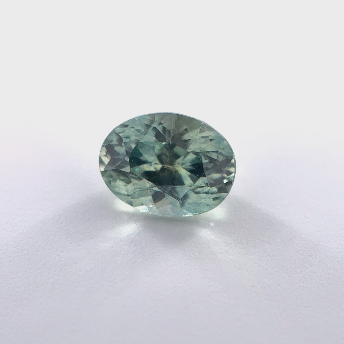 .47ct Teal Oval Cut Montana Sapphire 5mm x 3.5mm x 3mm