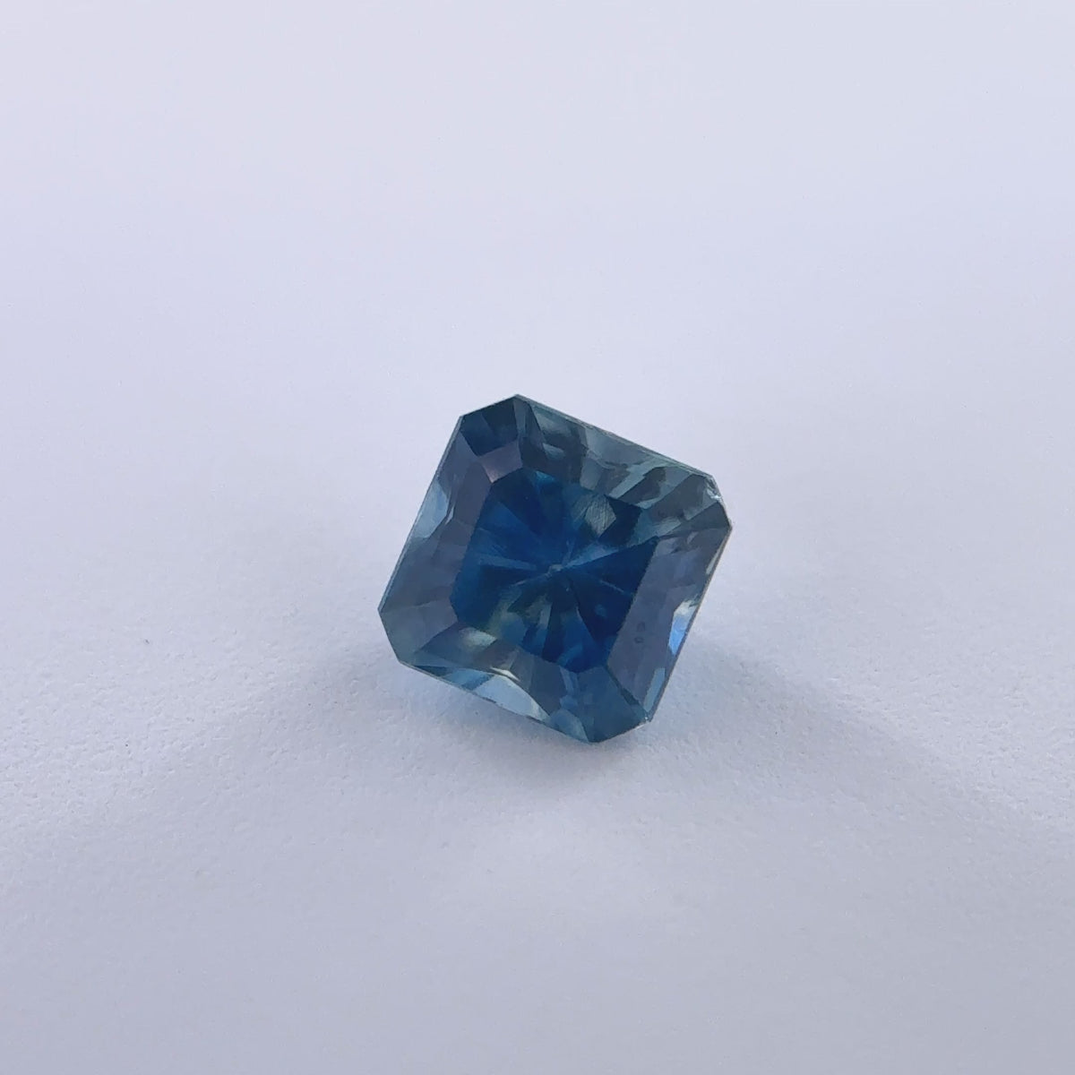 .31ct Blue Square Cut Montana Sapphire 3.61mm x 2.56mm
