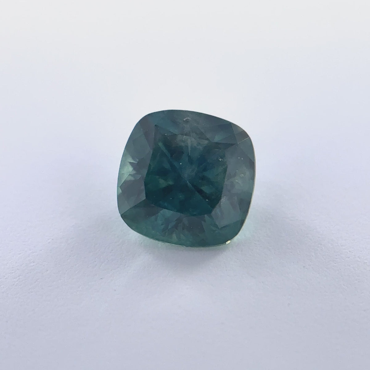 .50ct Teal Cushion Cut Montana Sapphire 4.54mm x 2.97mm