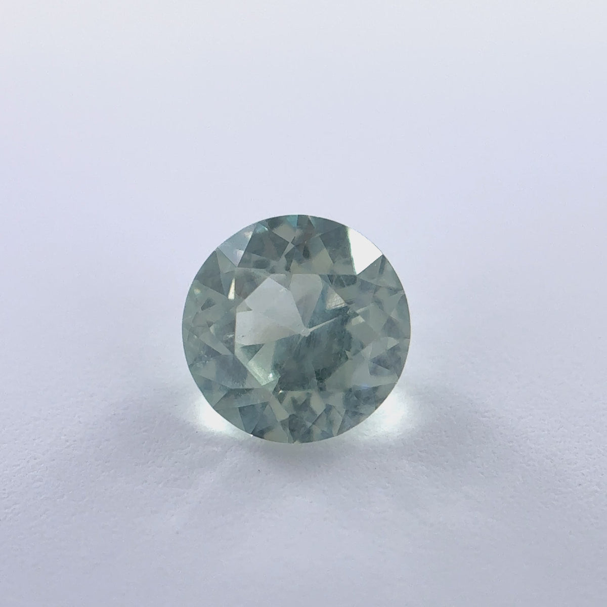 .40ct Teal Round Cut Montana Sapphire 4.55mm x 2.62mm