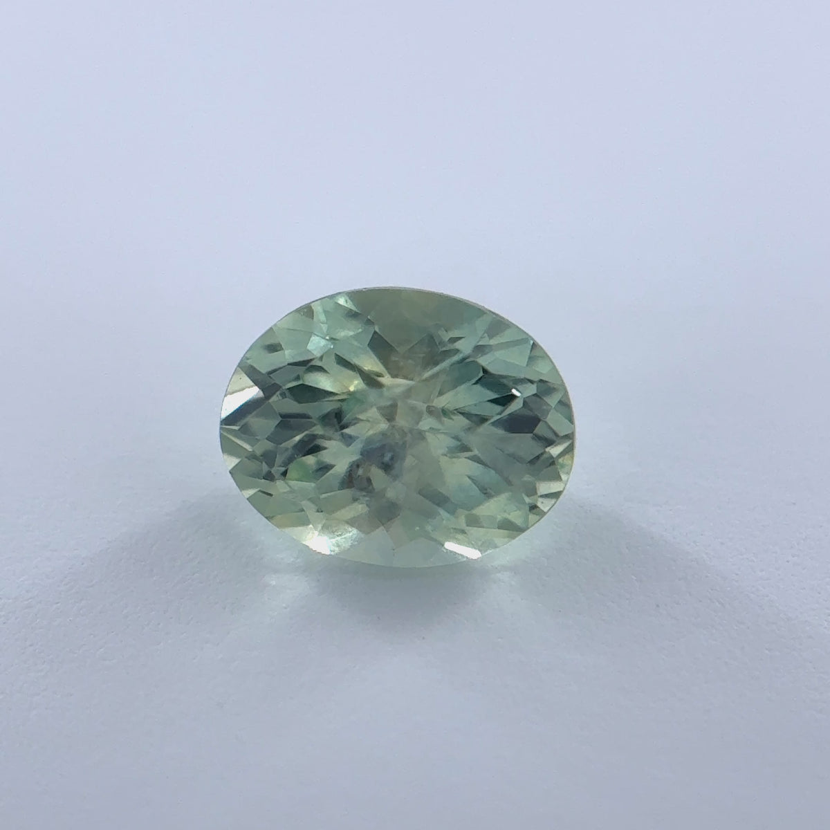 .66ct Parti-Color Oval Cut Montana Sapphire 5.5mm x 4.5mm x 3.5mm