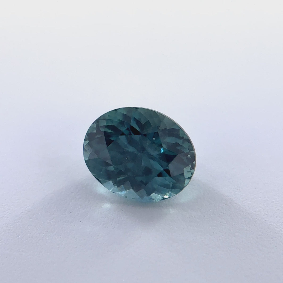 .50ct Teal Oval Cut Montana Sapphire 4.94mm x 4.02mm x 3.15mm