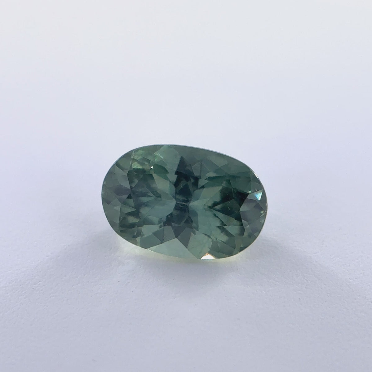 .47ct Teal Oval Cut Montana Sapphire 5.79mm x 3.88mm x 2.69mm