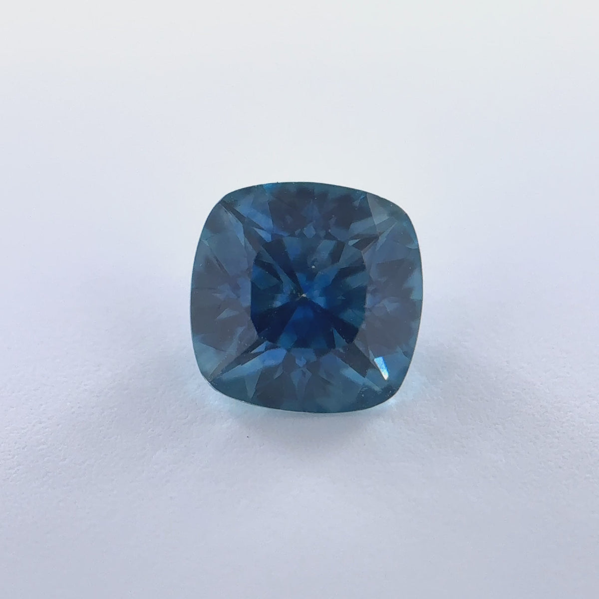 .54ct Blue Cushion Cut Montana Sapphire 4.82mm x 4.79mm x 3.01mm