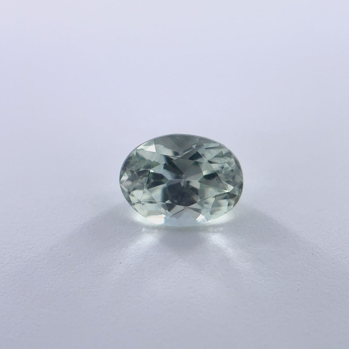 .33ct Green Oval Cut Montana Sapphire 4mm x 3mm x 2.5mm