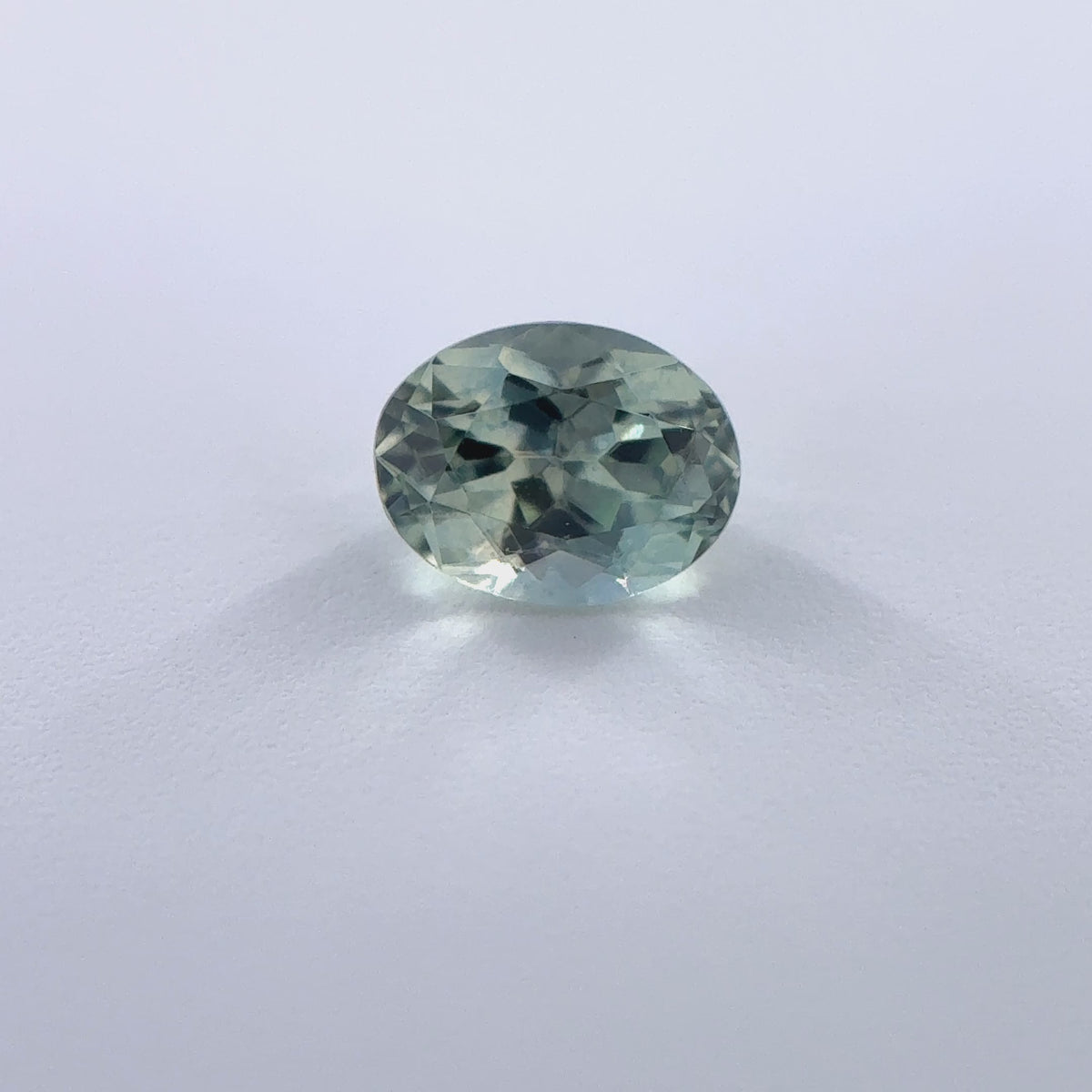 .32ct Parti-Color Oval Cut Montana Sapphire 4.5mm x 3.5mm x 2.5mm