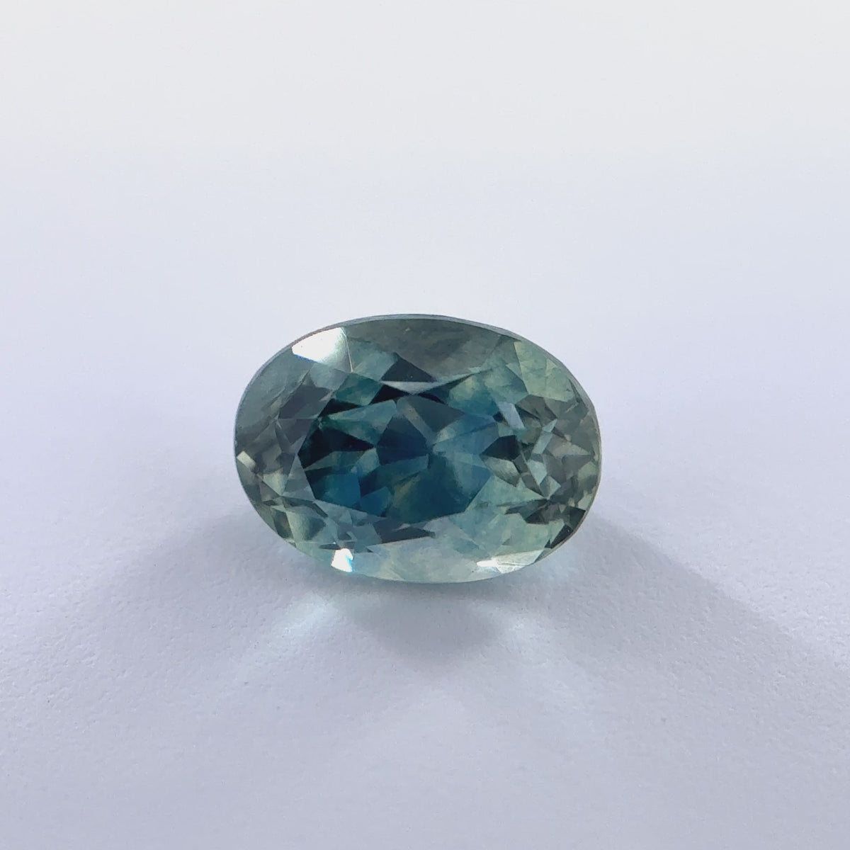 .65ct Teal Oval Cut Montana Sapphire 5.5mm x 4mm x 3mm