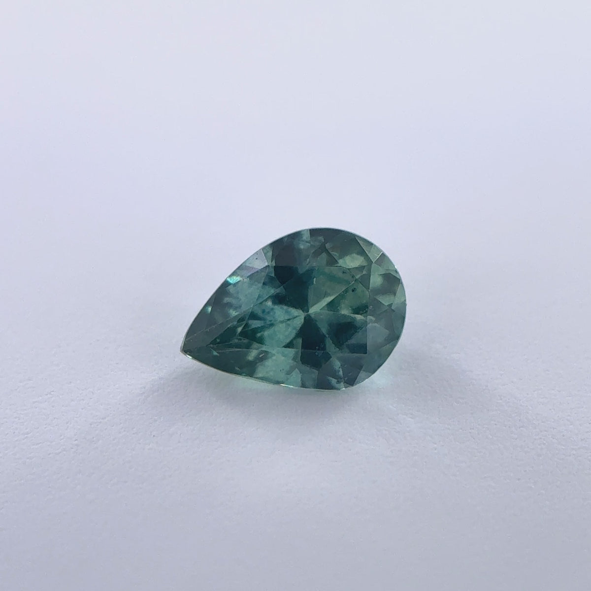 .30ct Teal Pear Cut Montana Sapphire 4.5mm x 3mm x 2mm