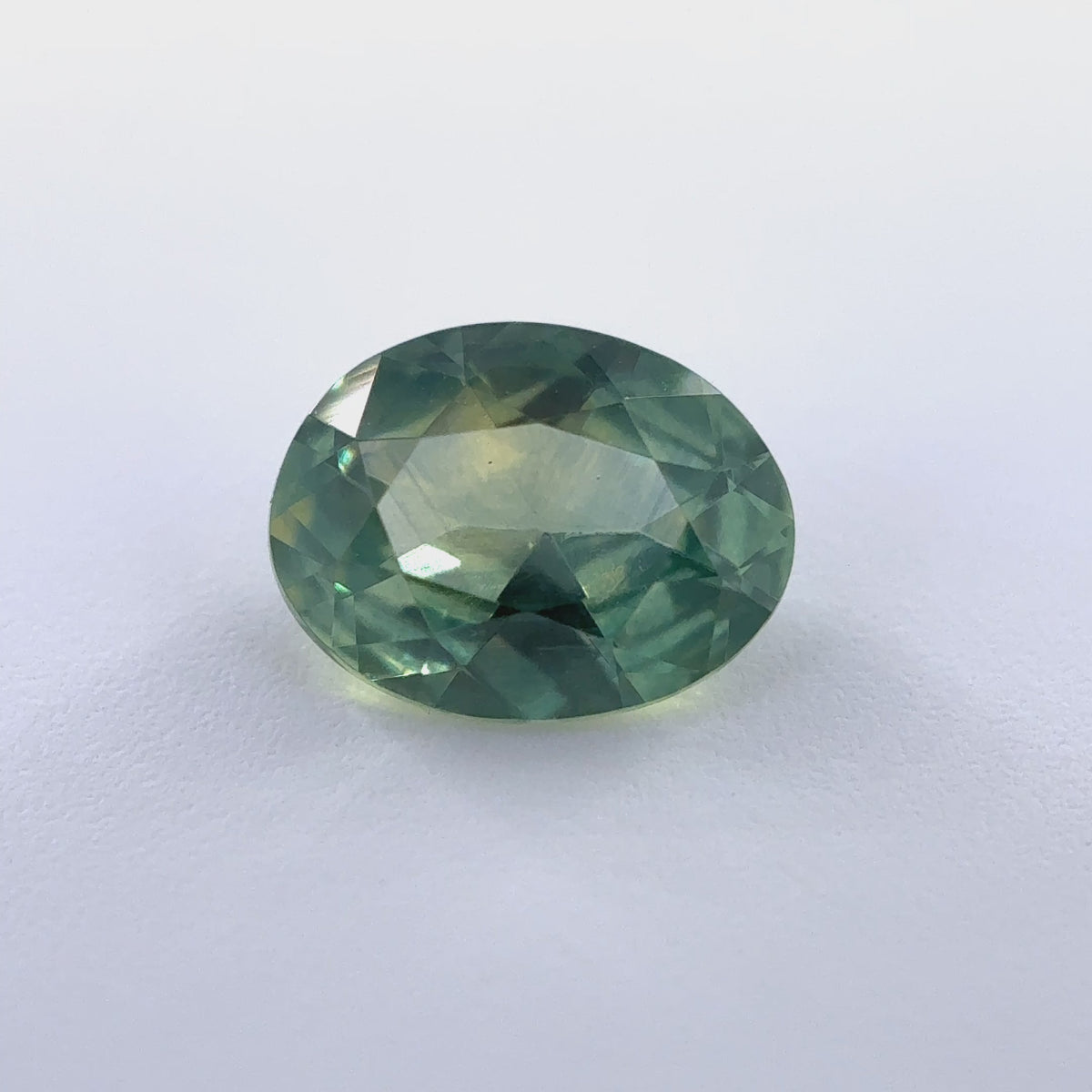 .60ct Teal Oval Cut Montana Sapphire 6mm x 5mm x 2.5mm