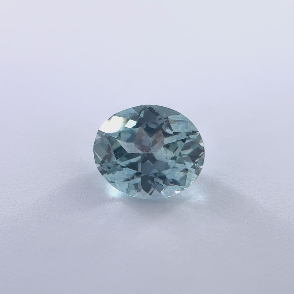 .47ct Blue Oval Cut Montana Sapphire 5mm x 4mm x 2.5mm