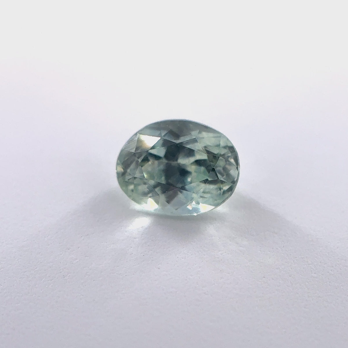 .37ct Teal Oval Cut Montana Sapphire 4mm x 3mm x 2.5mm