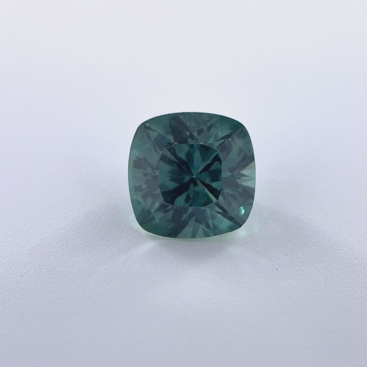 .49ct Teal Cushion Cut Montana Sapphire 4.46mm x 2.96mm