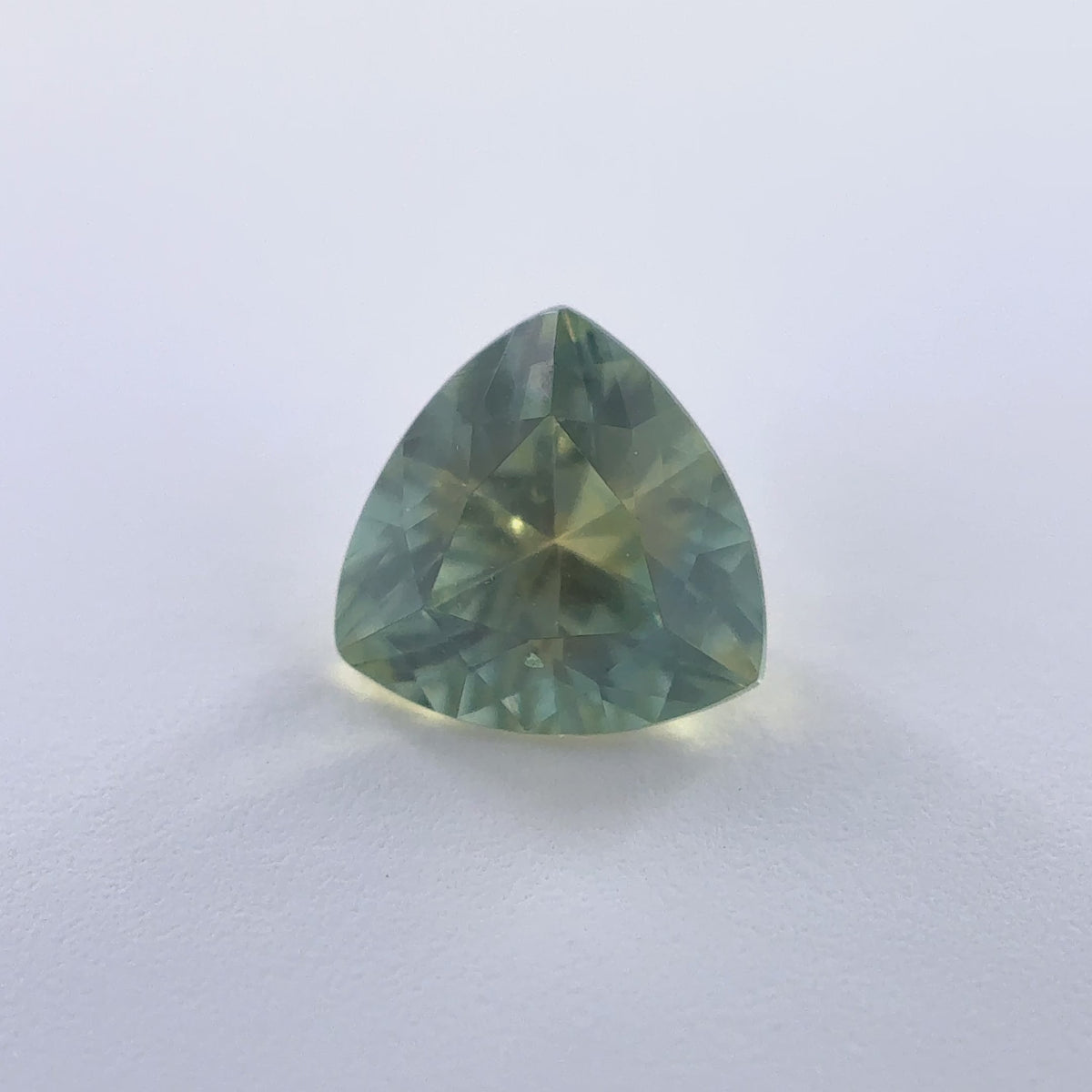 .53ct Parti-Color Trillion Cut Montana Sapphire 5mm x 3mm