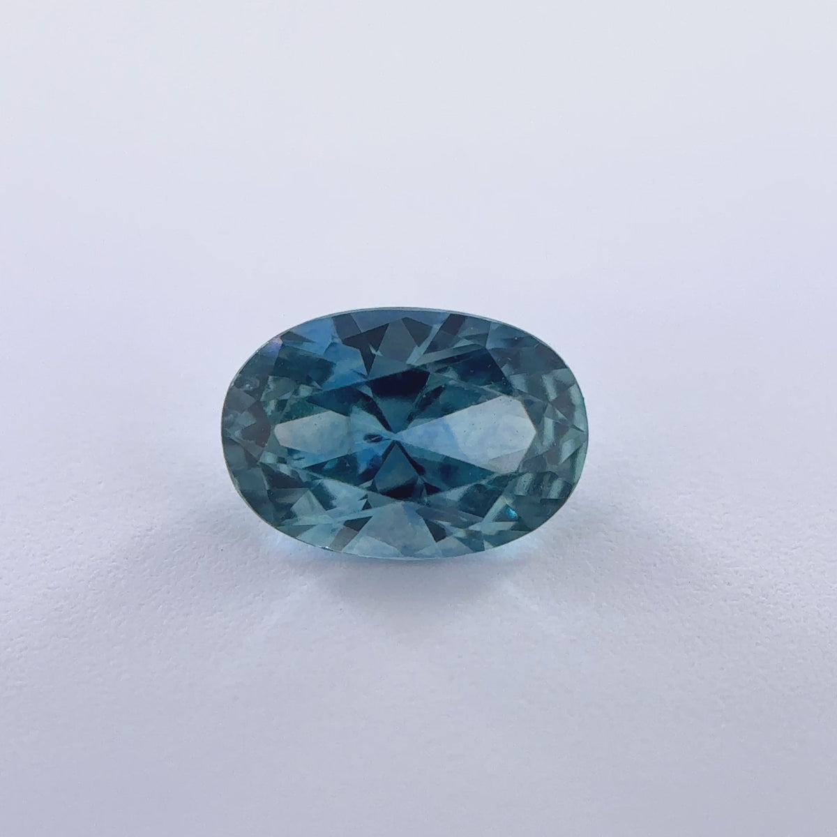 .44ct Blue Oval Cut Montana Sapphire 5.59mm x 3.88mm x 2.62mm