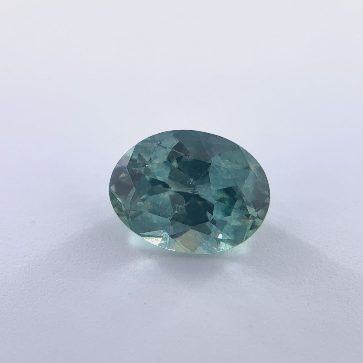.61ct Teal Oval Cut Montana Sapphire 5.5mm x 4mm x 3mm