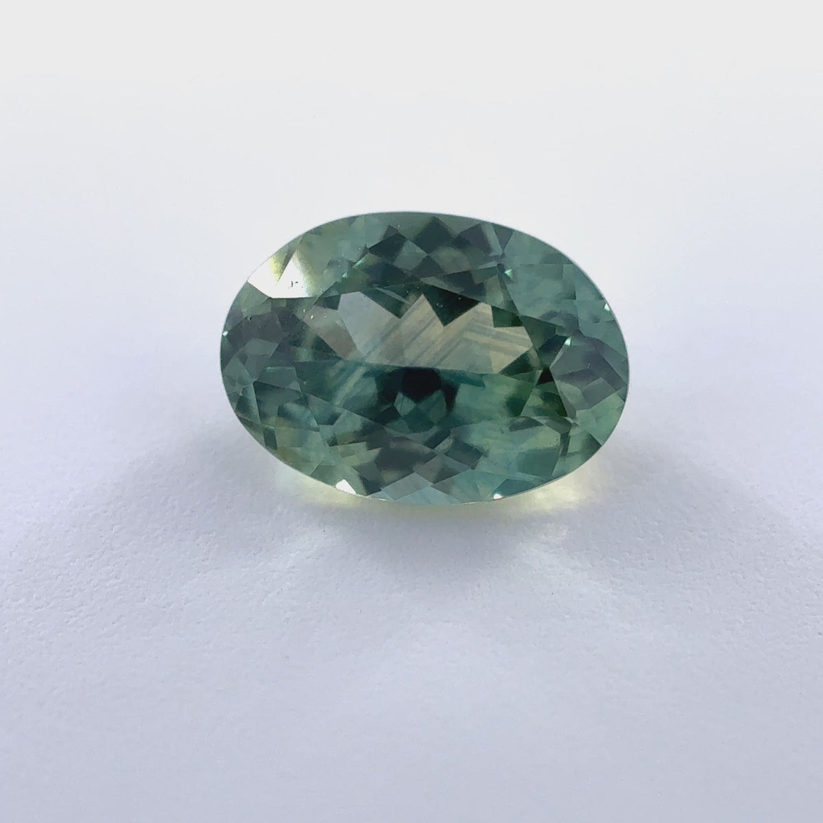 .71ct Parti-Color Oval Cut Montana Sapphire 6mm x 4mm x 3mm