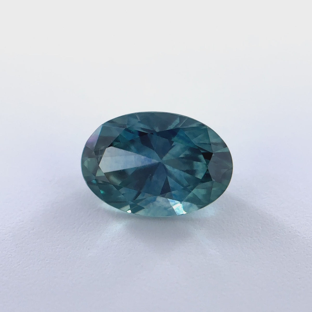 .59ct Teal Oval Cut Montana Sapphire 6.05mm x 4.16mm x 3.1mm