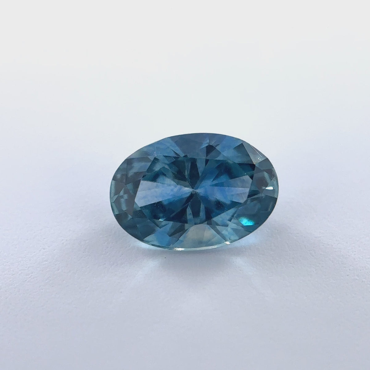 .53ct Blue Oval Cut Montana Sapphire 5.98mm x 4.15mm x 2.31mm
