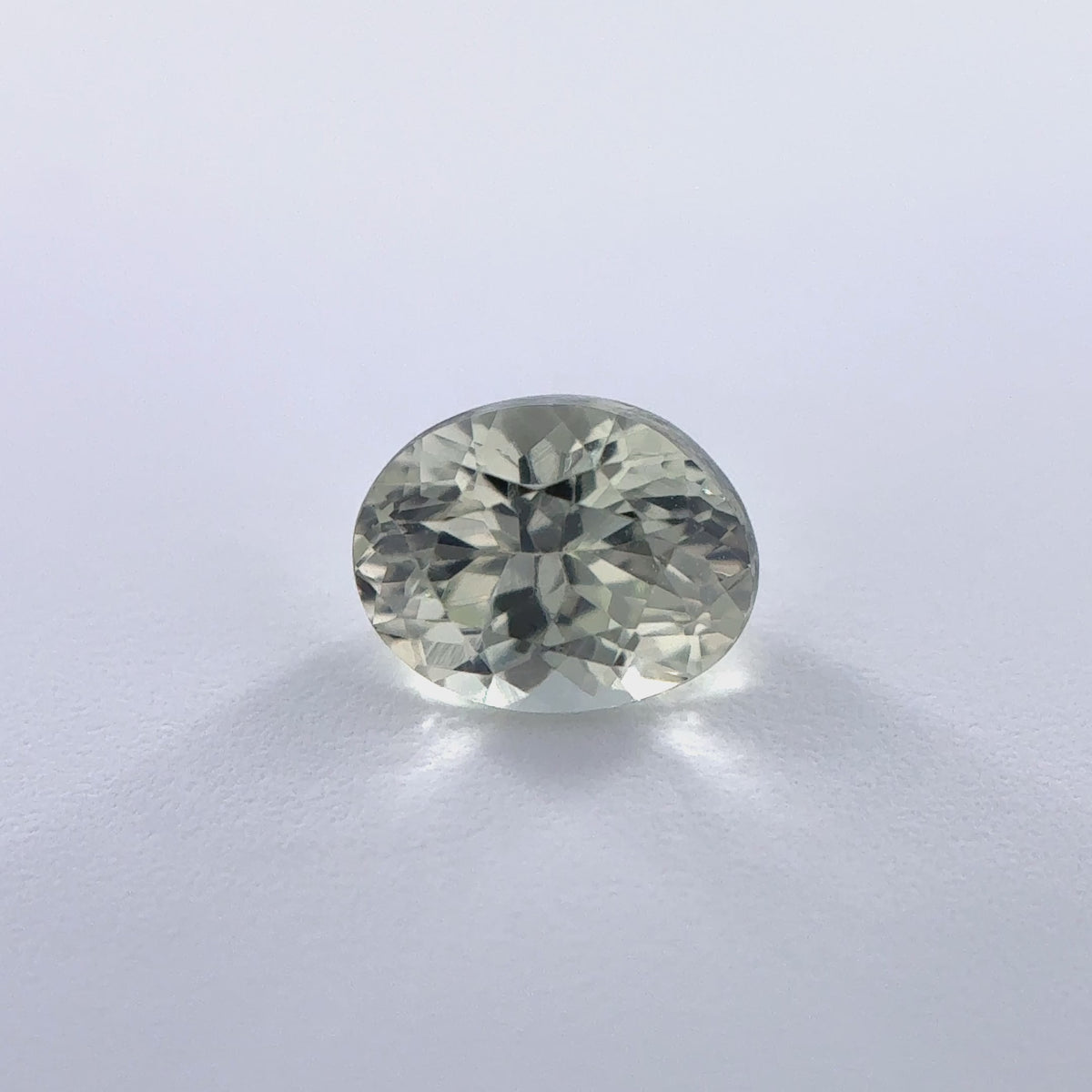 .42ct Green Oval Cut Montana Sapphire 4.5mm x 3.5mm x 3mm