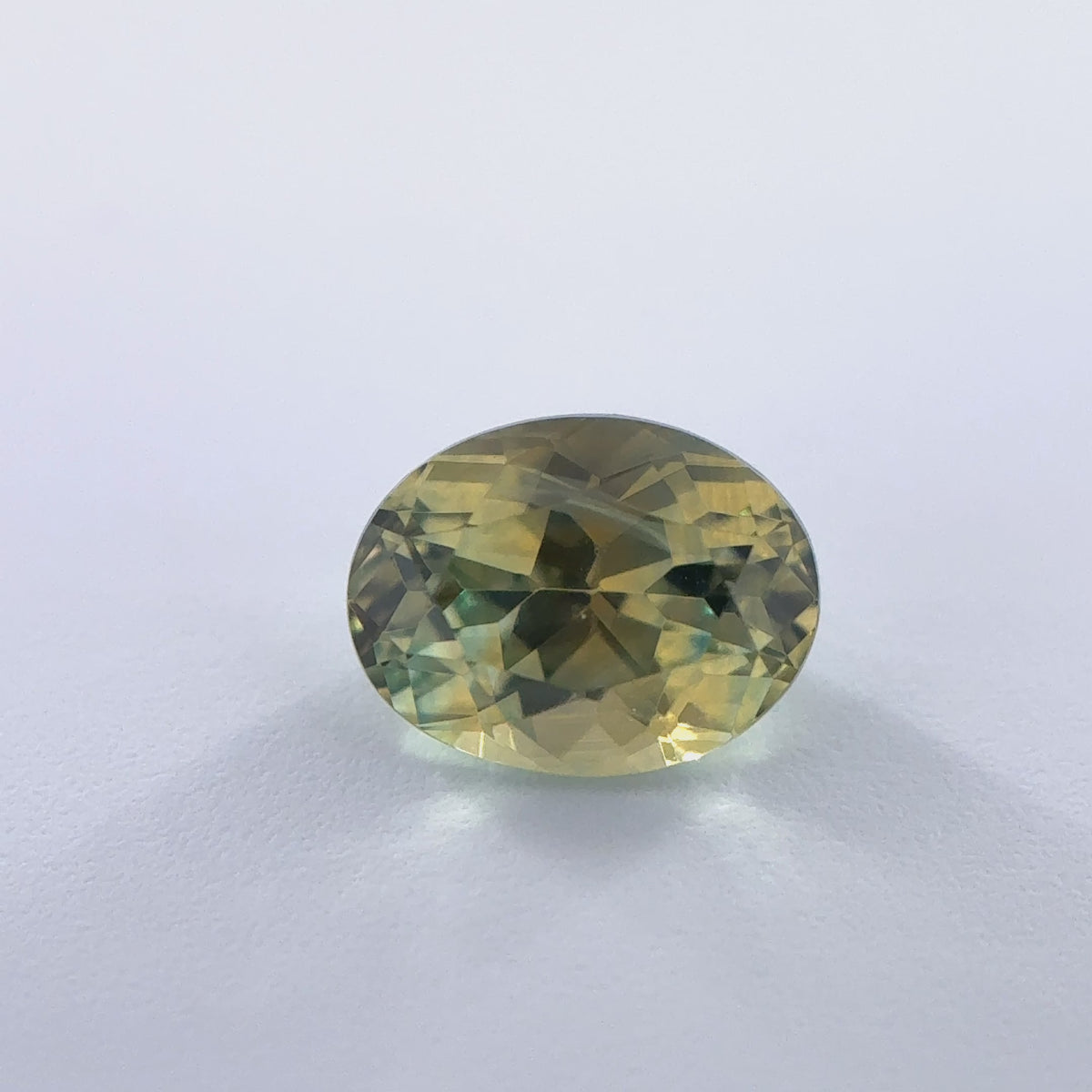 .61ct Parti-Color Oval Cut Montana Sapphire 5mm x 4mm x 3mm