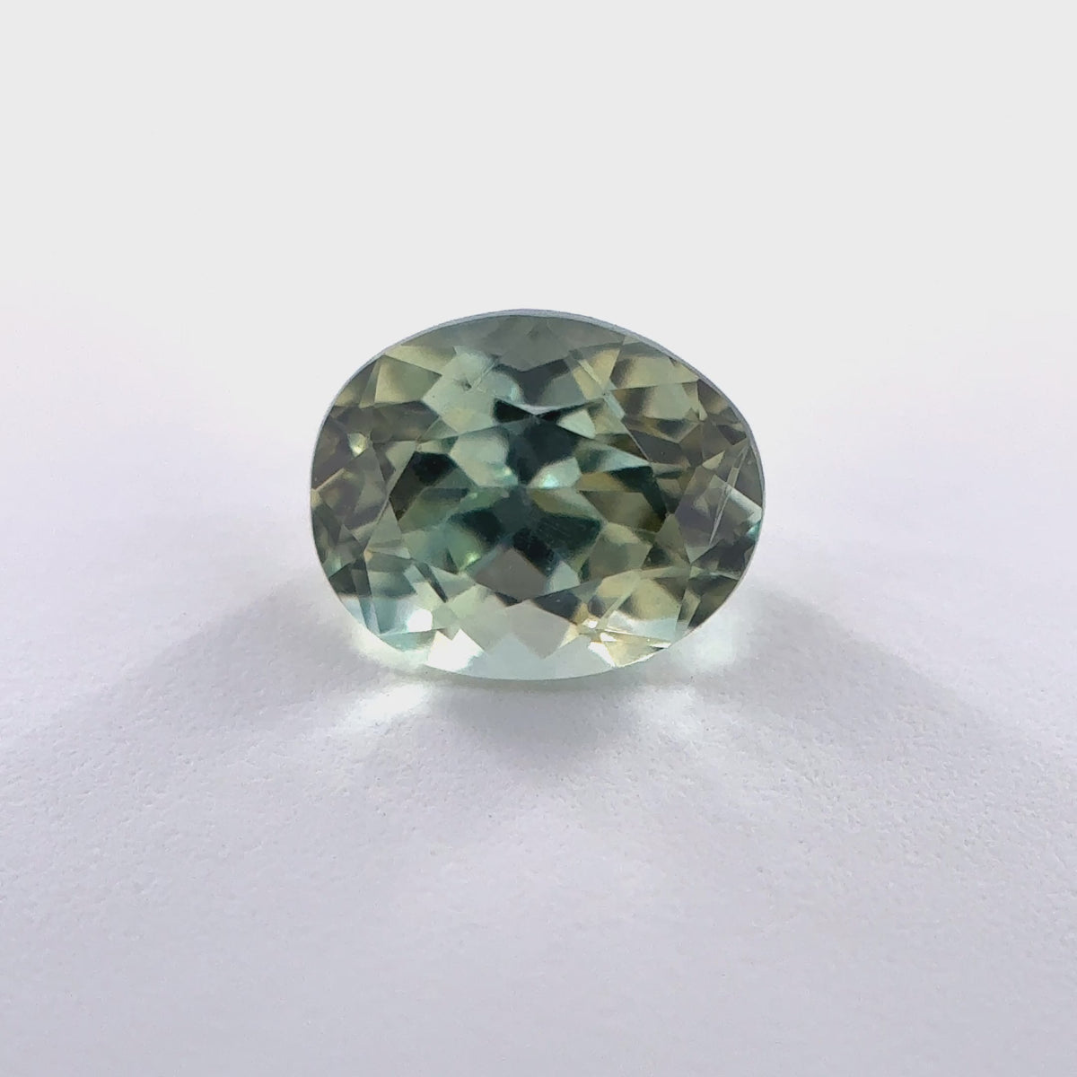 .67ct Teal Oval Cut Montana Sapphire 5mm x 4mm x 3mm