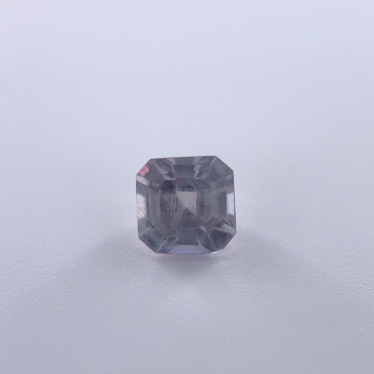 .29ct Lavender Square Cut Montana Sapphire 3.56mm x 3.52mm x 2.45mm