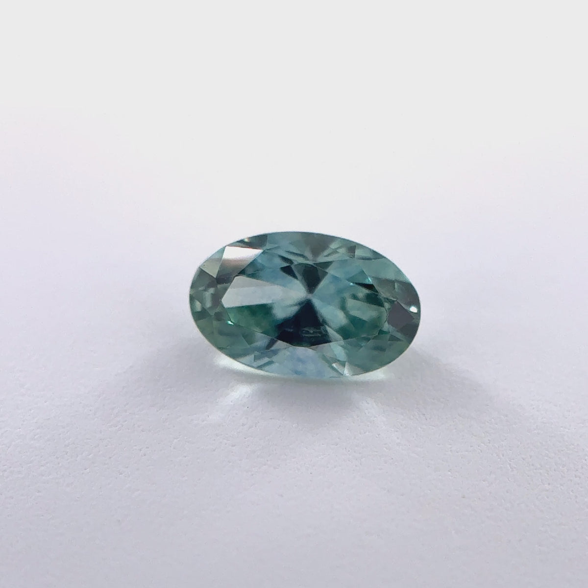 .29ct Teal Oval Cut Montana Sapphire 5.07mm x 3.19mm x 2.41mm