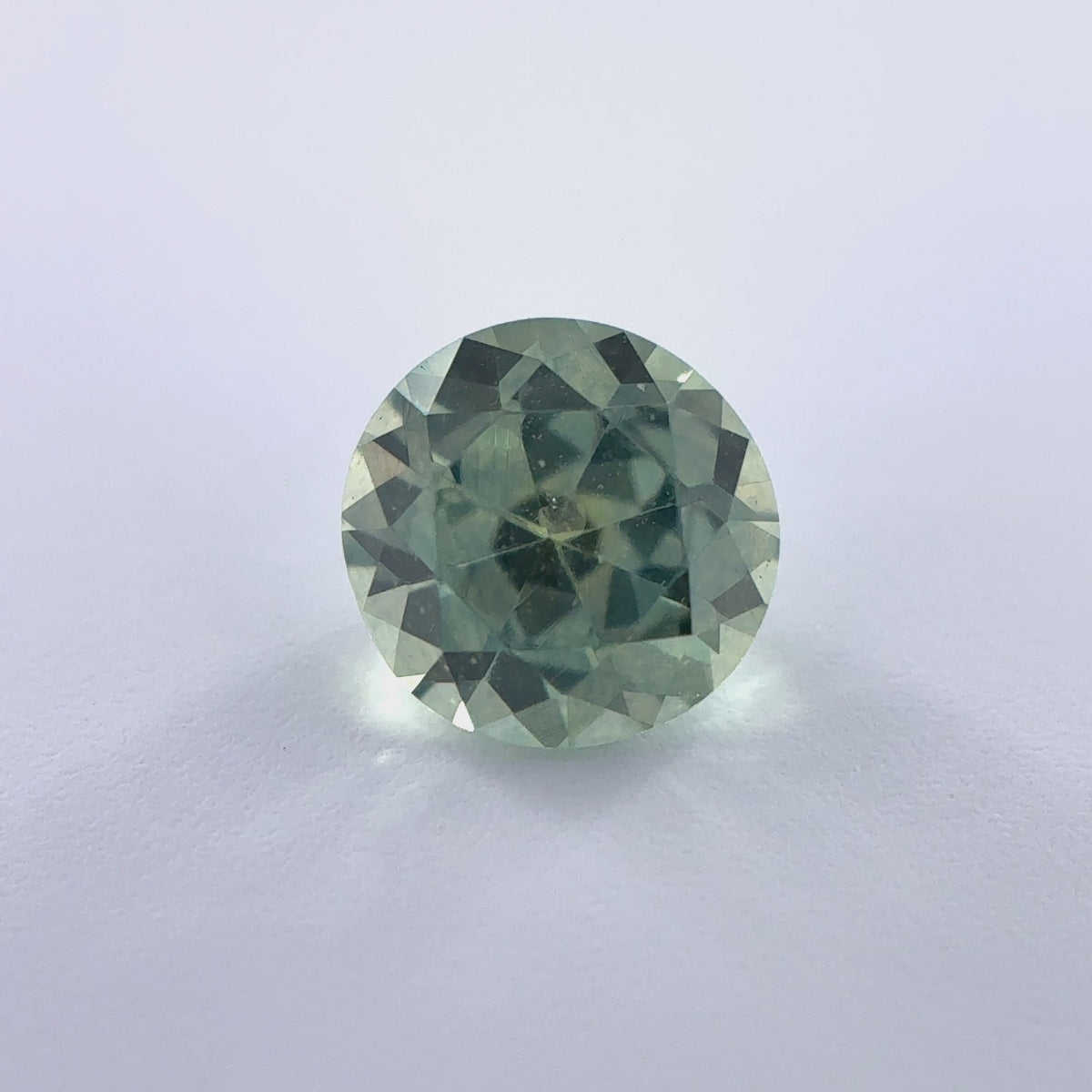 .66ct Teal Round Cut Montana Sapphire 5mm x 3mm