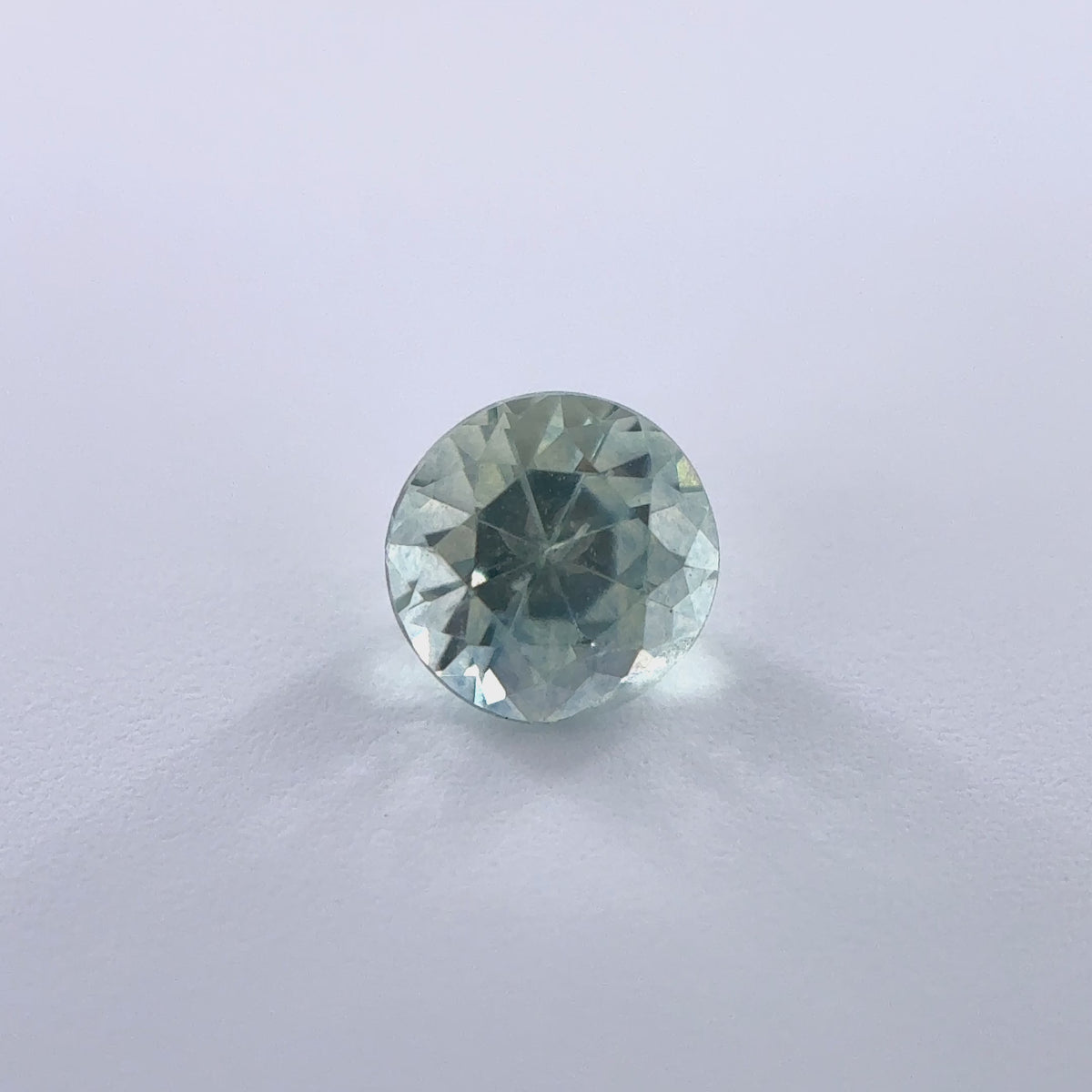 .32ct Teal Round Cut Montana Sapphire 3.5mm x 2.5mm