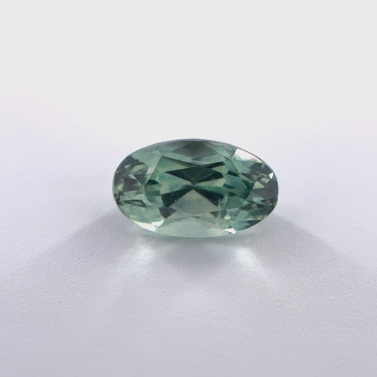 .50ct Teal Oval Cut Montana Sapphire 5.5mm x 3mm x 3mm