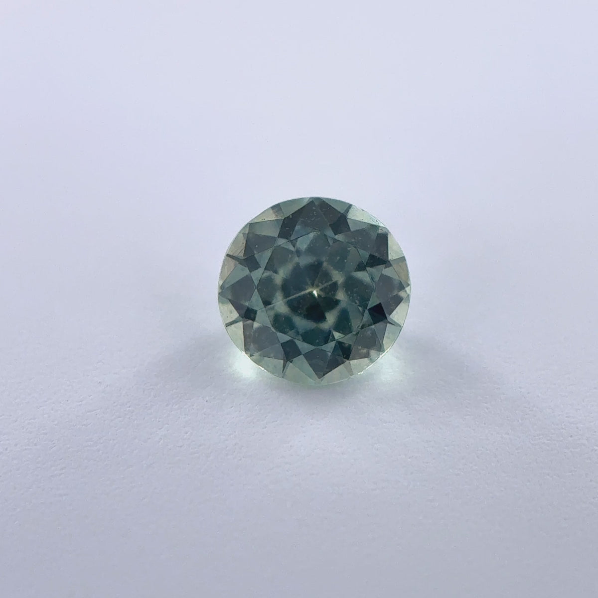.29ct Teal Round Cut Montana Sapphire 4mm x 2.5mm