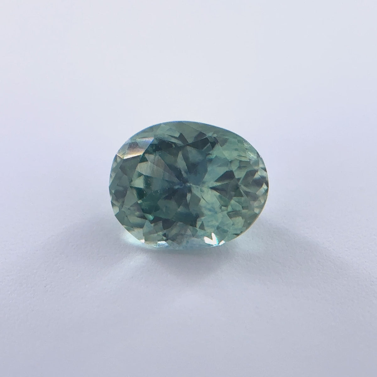 .62ct Teal Oval Cut Montana Sapphire 5.5mm x 4.5mm x 3mm
