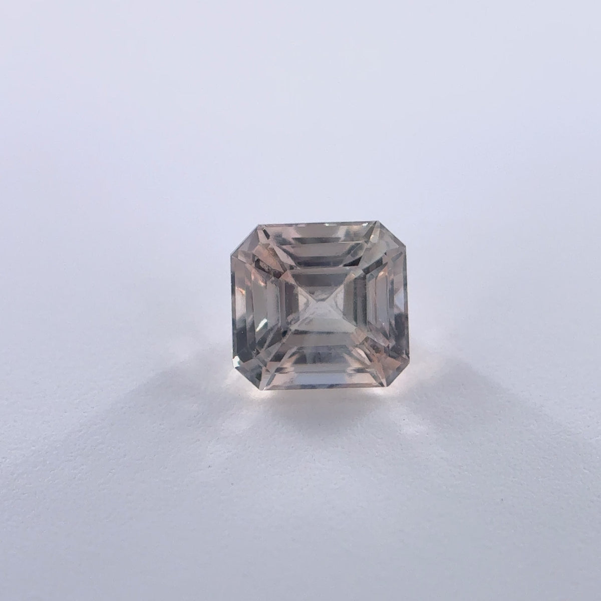 .40ct Parti-Color Square Cut Montana Sapphire 3.85mm x 3.64mm x 2.78mm
