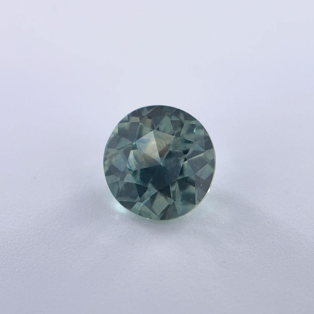 .50ct Teal Round Cut Montana Sapphire 4.5mm x 2.5mm