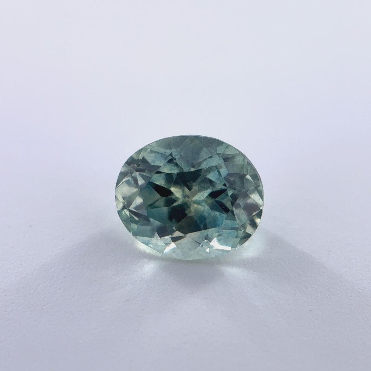 .58ct Teal Oval Cut Montana Sapphire 5mm x 4.5mm x 3mm