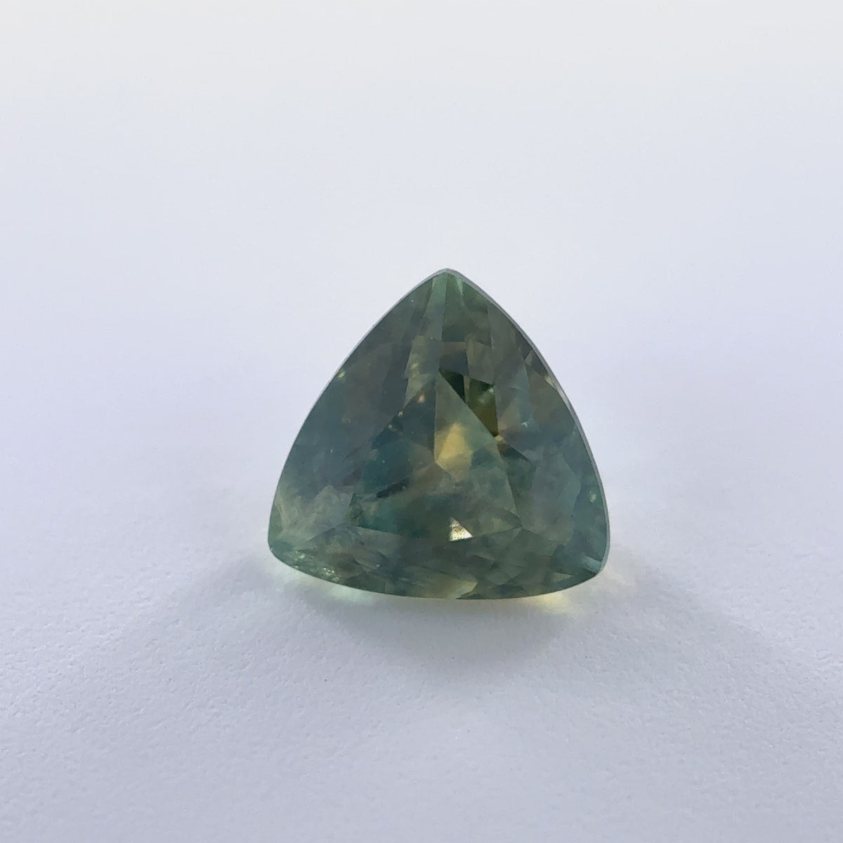 .52ct Parti-Color Trillion Cut Montana Sapphire 5mm x 3mm