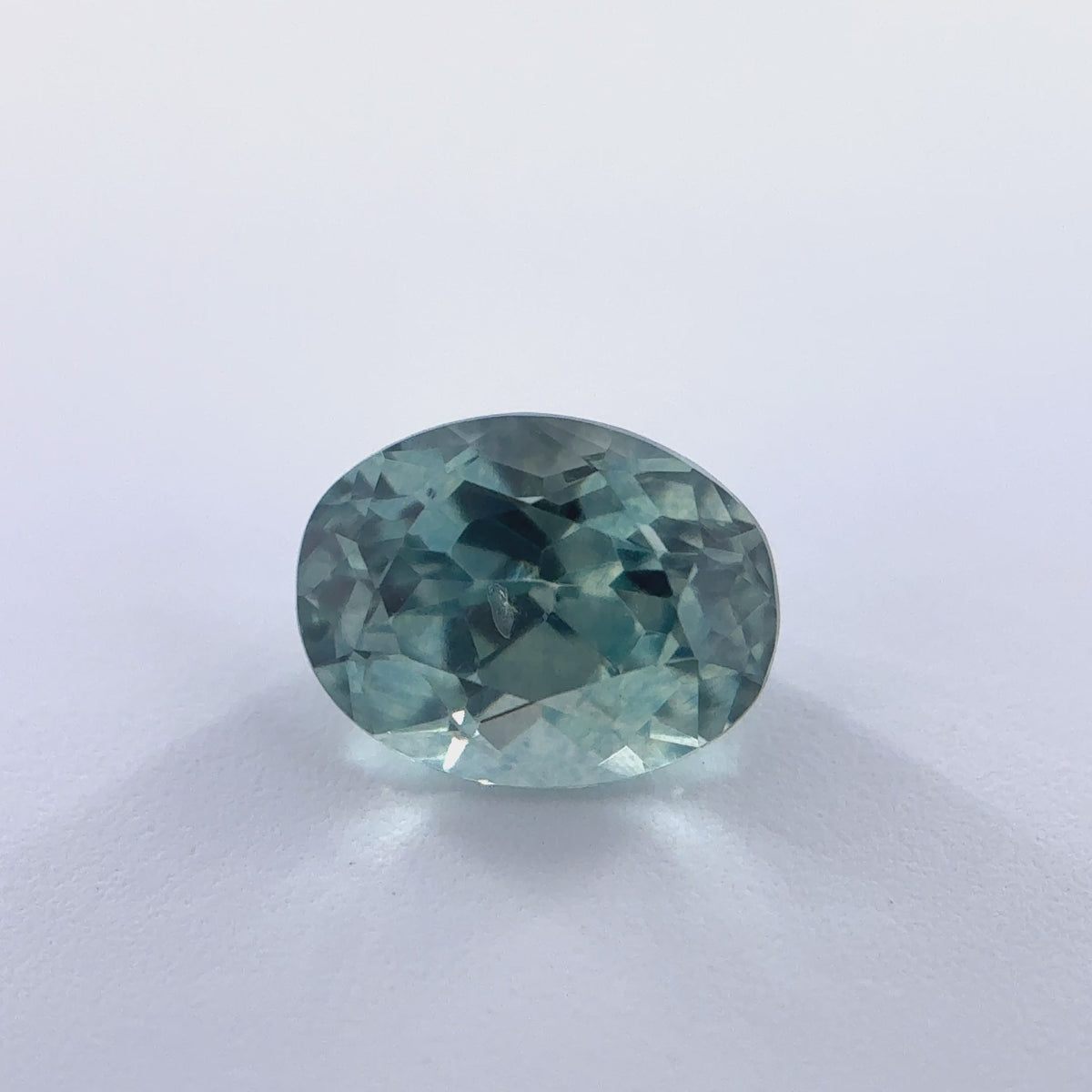 .71ct Teal Oval Cut Montana Sapphire 5.5mm x 4.5mm x 3.5mm