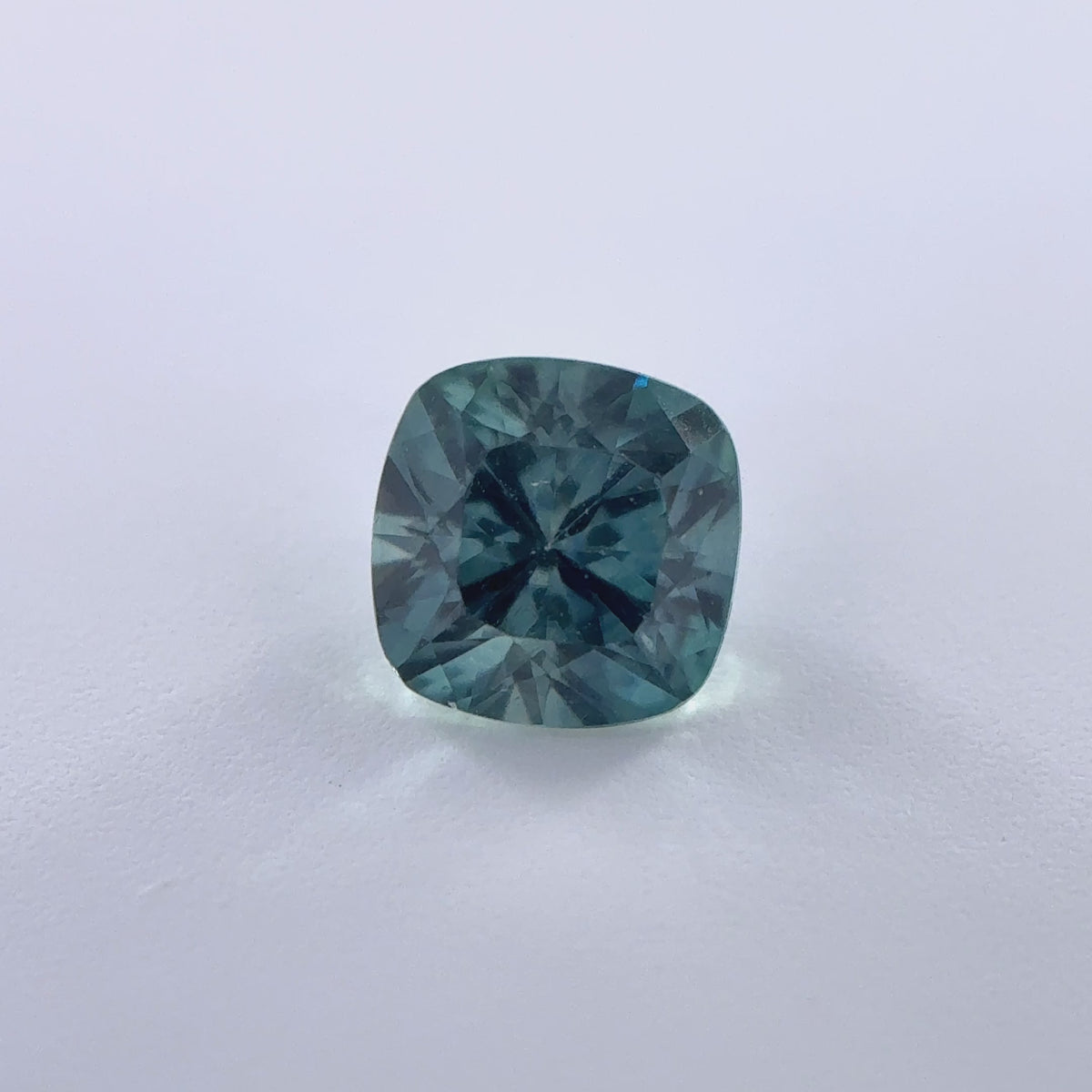 .44ct Teal Cushion Cut Montana Sapphire 4.35mm x 2.76mm