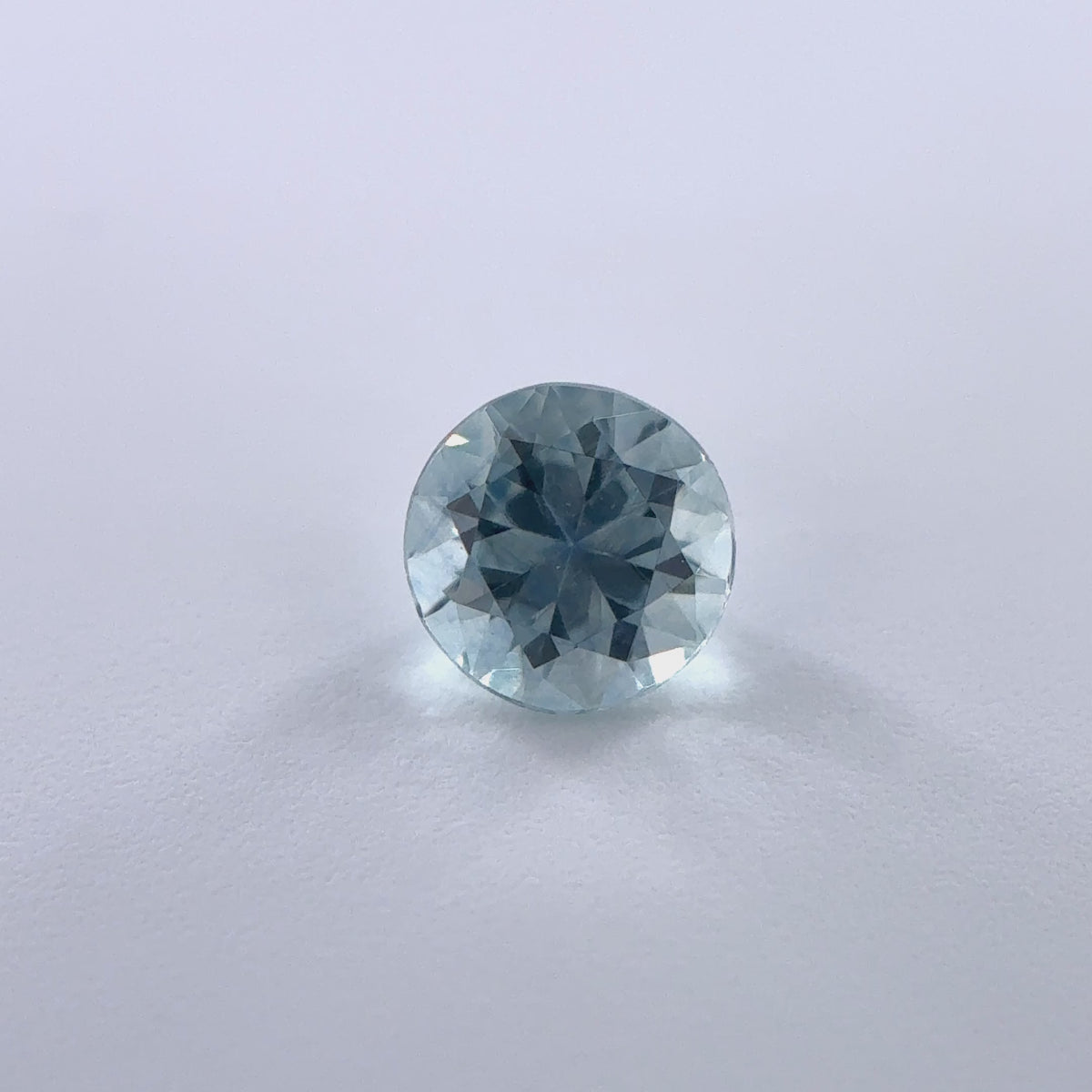 .30ct Teal Round Cut Montana Sapphire 3.5mm x 2.5mm