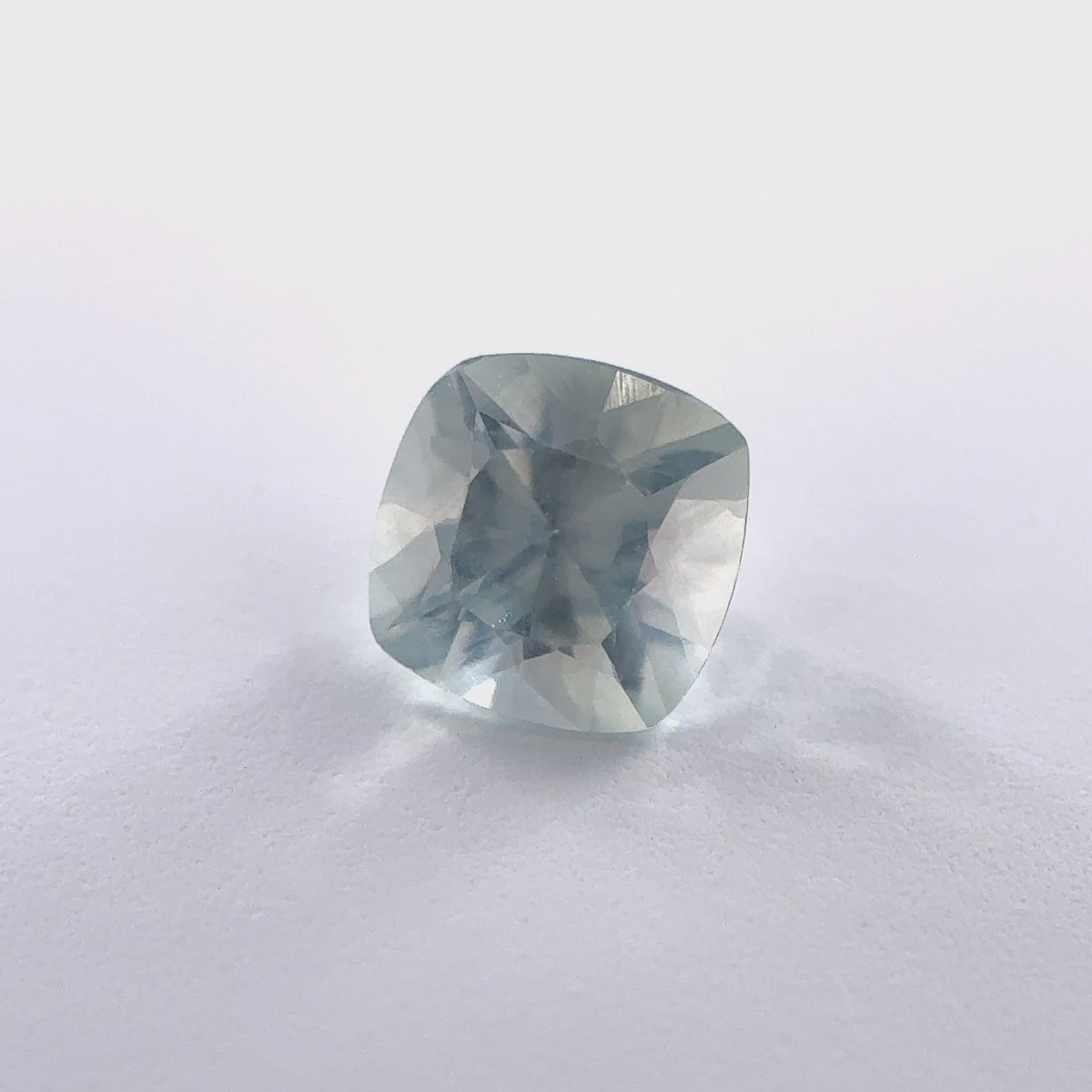 .37ct Blue Cushion Cut Montana Sapphire 4.3mm x 3.05mm