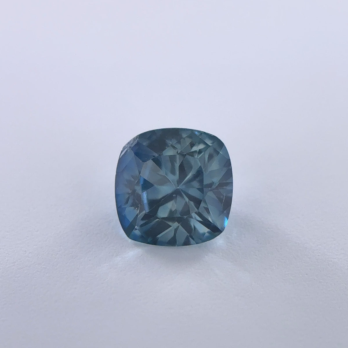.42ct Blue Cushion Cut Montana Sapphire 4.35mm x 2.71mm