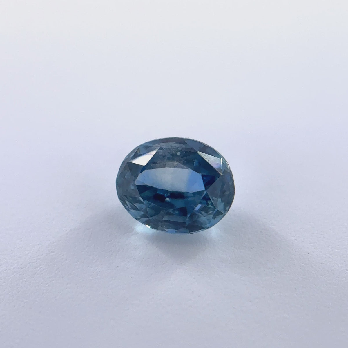 .35ct Teal Oval Cut Montana Sapphire 4.22mm x 3.49mm x 2.53mm