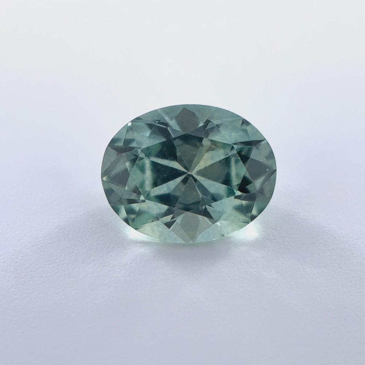 .74ct Teal Oval Cut Montana Sapphire 6mm x 4.5mm x 3mm