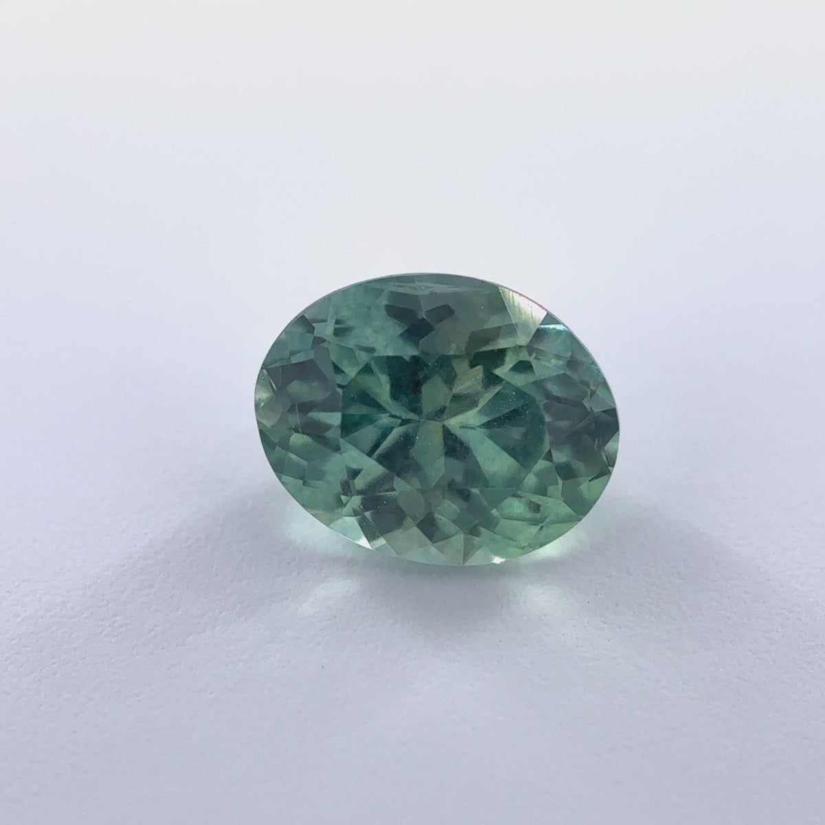 .58ct Teal Oval Cut Montana Sapphire 5mm x 4mm x 3mm