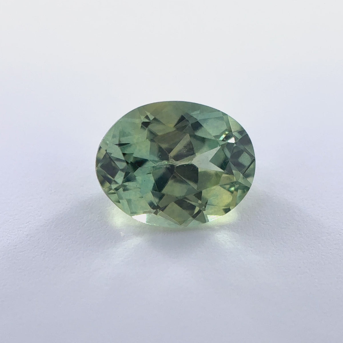 .75ct Parti-Color Oval Cut Montana Sapphire 6mm x 5mm x 3mm
