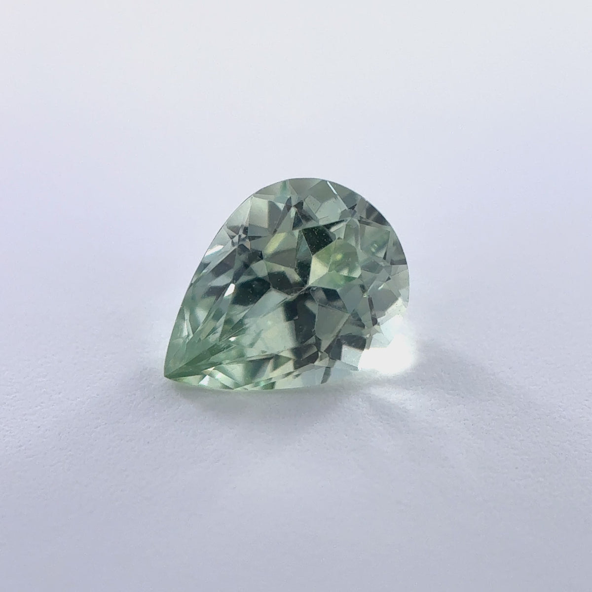 .55ct Teal Pear Cut Montana Sapphire 5.5mm x 4mm x 3mm