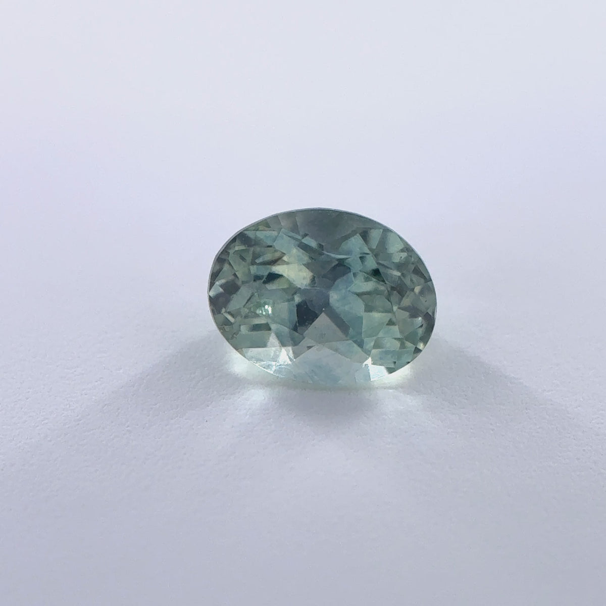 .45ct Teal Oval Cut Montana Sapphire 5mm x 3.5mm x 3mm