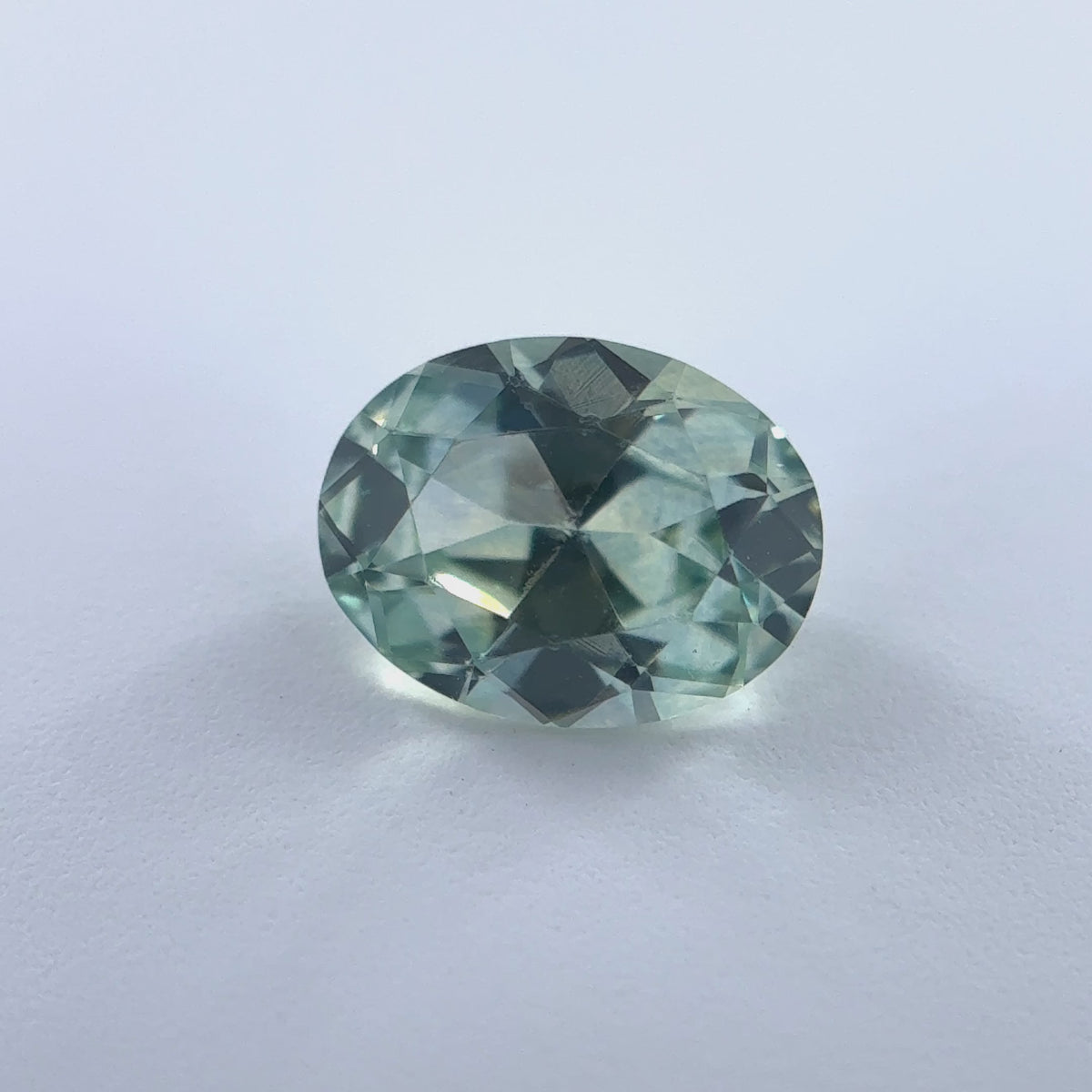 .72ct Parti-Color Oval Cut Montana Sapphire 6mm x 5mm x 3mm