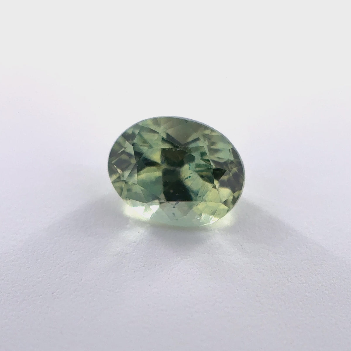 .48ct Teal Oval Cut Montana Sapphire 5mm x 4mm x 3mm