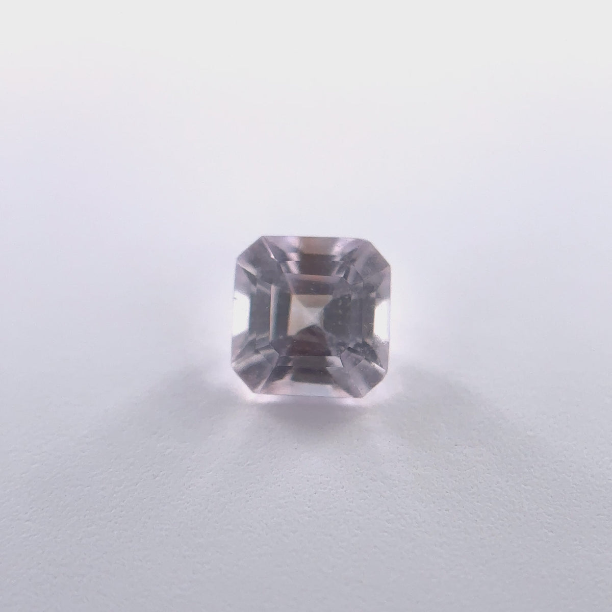 .36ct Parti-Color Square-Step Cut Montana Sapphire 3.87mm x 3.82mm x 2.66mm